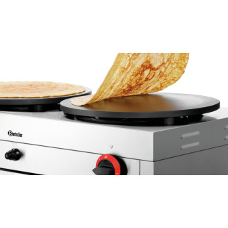 Bartscher cr&ecirc;pe-bakplaat 2cp400g
