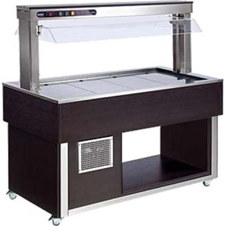 Afinox Tradition gekoeld buffet - TR-BLUE PLUS 4x 1/1 GN - geforceerd