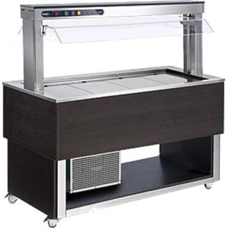 Afinox Tradition gekoeld buffet - TR-BLUE PLUS 6x 1/1 GN - geforceerd