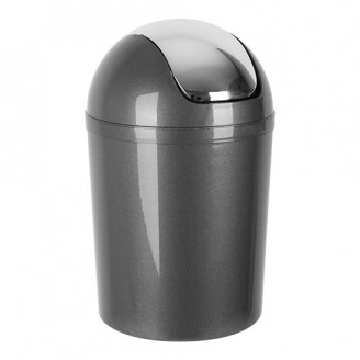 Afvalbak grijs - 5 liter