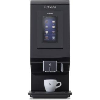 Animo OptiVend 32s Touch zwart - 3 instantcanisters, 2 mixers
