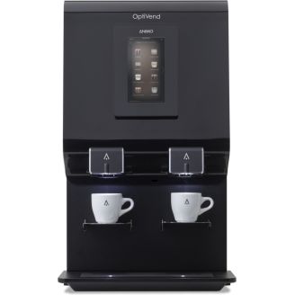 Animo OptiVend 42 TS HS DUO Touch zwart - 4 instantcanisters, 2 mixers