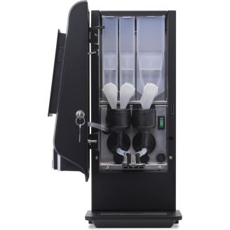 Animo OptiVend 32s Touch zwart - 3 instantcanisters, 2 mixers