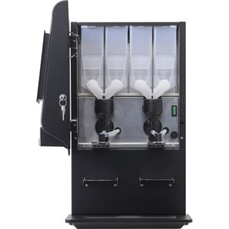 Animo OptiVend 42 TS HS DUO Touch zwart - 4 instantcanisters, 2 mixers