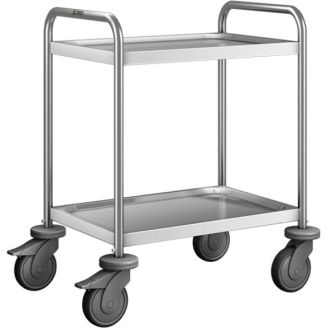 B.PRO SW 6x4-2 Kids &Oslash;125 &ndash; 4 zwenkw., 2 rem, kunststof