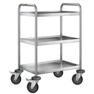 B.PRO Wagen&ndash; 4 zwenkwielen, luchtband-look