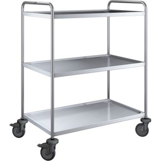 B.PRO Wielset &Oslash;125 4x zwenk 2x rem kunststof