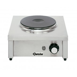 Bartscher 1-plaats elektrische kooktafel - tafelmodel 105321