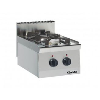 Bartscher 2-pits Gas kooktafel - tafelmodel 1317433