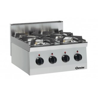 Bartscher 4-pits Gas kooktafel - tafelmodel 1317463