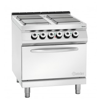 Bartscher 4-plaats elektrisch fornuis - elektrische oven, 296325