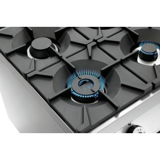 Bartscher 6-pits gasfornuis - elektrische oven, 2952481