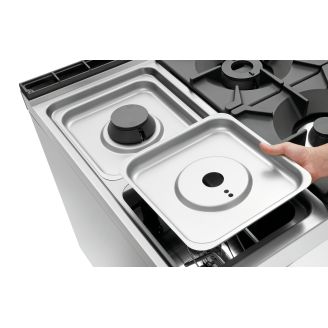 Bartscher 6-pits gasfornuis - elektrische oven, 2952481
