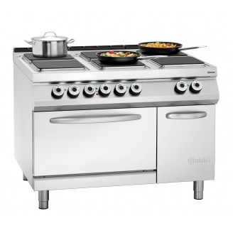 Bartscher 6-plaats elektrisch fornuis - elektrische oven, 296217
