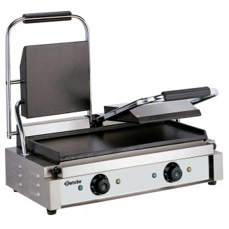 Bartscher elektrische dubbele contactgrill - A150672