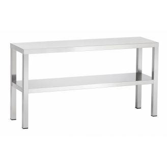 Bartscher etagere, dubbel, B 800 x D 350 x H 650 mm - 325080