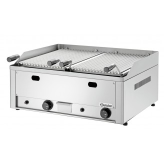 Bartscher gas lavasteengrill - topunit