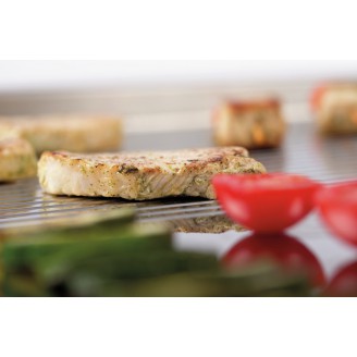 Bartscher Grillplaat 700, B800 1/2-1/2, open onderbouw