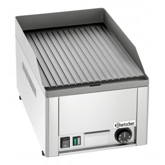 Bartscher Grillplaat GDP 320E, geribbeld