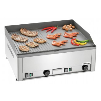 Bartscher Grillplaat GDP 650E, glad/