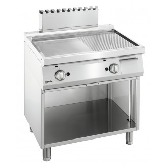 Bartscher half geribbelde grillplaat Gas 700 serie
