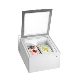 Bartscher ijsvitrine 2x5l-f