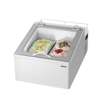 Bartscher ijsvitrine 2x5l-f