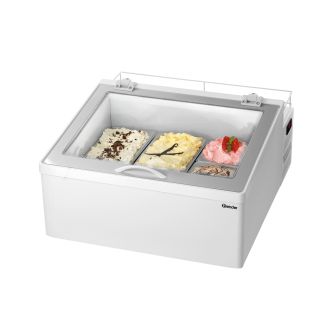 Bartscher ijsvitrine 3x5l-f