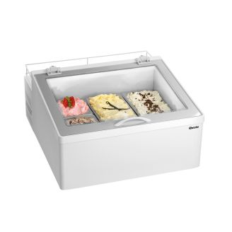 Bartscher ijsvitrine 3x5l-f