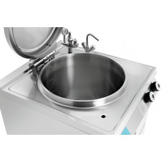 Bartscher kookketel, indirecte verwarming, vulstandcontrole, 152 liter