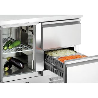Bartscher Mini-koelwerkbank 900T1S2