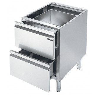 Bartscher onderbouw met 2 schuiflades Serie 600