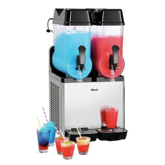 Bartscher slush machine 2x12L