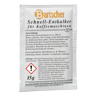 Bartscher Snelontkalker voor koffiemachines