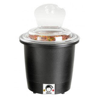 Bartscher Soeppan, 10&nbsp;L, zwart