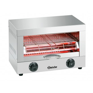 Bartscher toaster/ kwarts gratineeroven, enkel - A151300