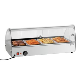 Bartscher verwarmde opzetvitrine 4x 1/3 GN