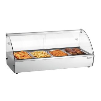 Bartscher verwarmde opzetvitrine 4x 1/3 GN