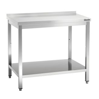Bartscher werktafel met achteropstand 700 1200mm