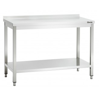 Bartscher werktafel met achteropstand 600 1200mm