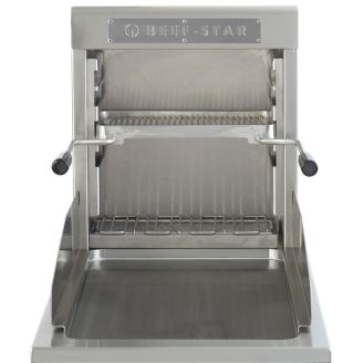 Berner BGEBFS40Speed inbouw Beef-Star-braadplaat combinatie 8 kW