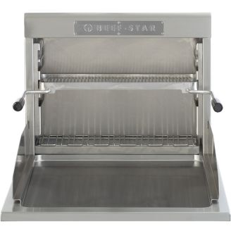 Berner BGEBFS60Speed inbouw Beef-Star-braadplaat combinatie 13 kW