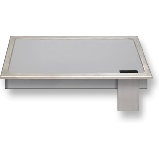 Berner inbouw elektrische teppanyaki bakplaat BGET120C 17 kW