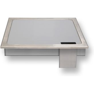 Berner inbouw elektrische teppanyaki bakplaat BGET60C 7,5 kW