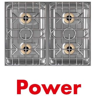 Berner inbouw gaskookplaat BEG6P70 33 kW