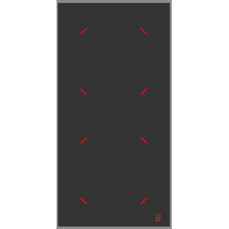 Berner Inductiekookplaat BI2EG10LED-B 10kW Punktstar