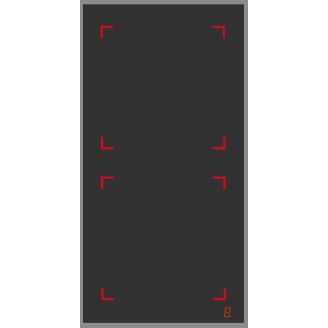 Berner Inductiekookplaat BI2EGA14LED-A 14kW Punktstar