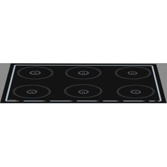 Berner inductiekookplaat BI6EG30K-B 30kW Punktstar