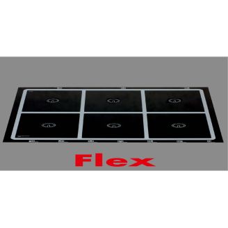 Berner Inductiekookplaat BI6EGAFL30-A Flex 30kW Flachenstar