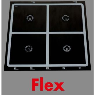 Berner Inductiekookplaat Flex BI4EGAFL20-A 20kW Flachenstar